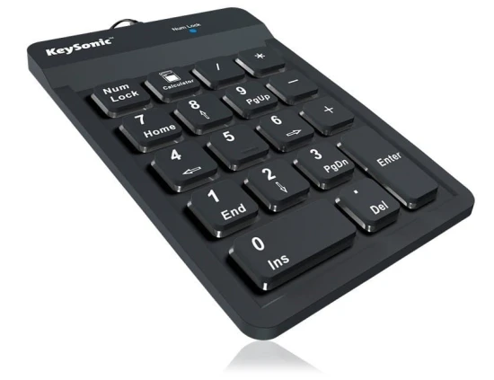 KEYSONIC ACK-118BK2 odporna na kurz, IP64