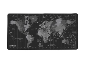 Natec Podkładka pod mysz Time zone Map Maxi 800x400