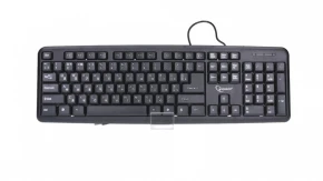 Gembird Klawiatura standardowa USB Cyrylica KB-U-103-RU czarna