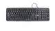 Gembird Klawiatura standardowa USB Cyrylica KB-U-103-RU czarna