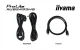 IIYAMA Monitor 23.8 cala XUB2493HS-B5 IPS.HDMI.DP.2x2W.HAS(150mm)