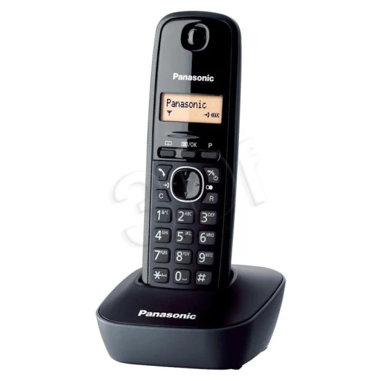 Telefon stacjonarny Panasonic KX-TG1611PDH (kolor czarny)