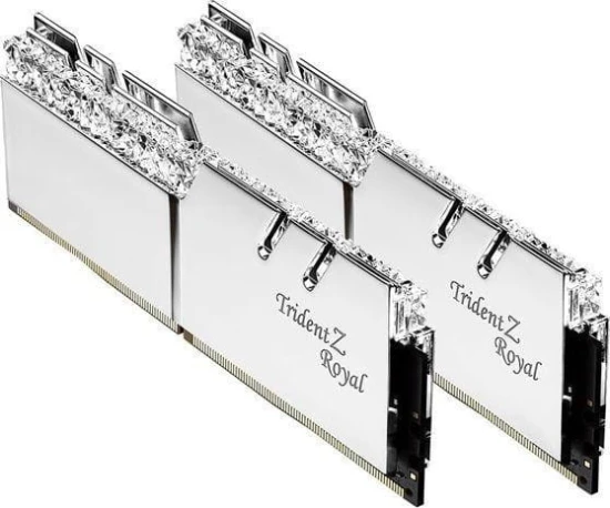 G.SKILL Pamięć do PC DDR4 32GB (2x16GB) TridentZ Royal RGB DDR4  3200MHz CL16 XMP2 srebrna