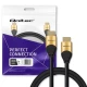 Qoltec Kabel HDMI v2.1 Ultra High Speed 8K | 60Hz | 28AWG | 3m Złoty