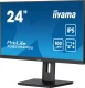 IIYAMA Monitor 23.8 cala XUB2492HSU-B6 IPS,HDMI,DP,VGA,100Hz,PIVOT,USB,HAS/150mm
