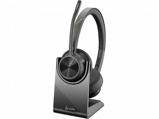 POLY Słuchawki Voyager 4320 UC ST USB-A BT700 USB-A Z podstawką do ładowania 77Y99AA