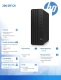HP Inc. Komputer 290SFF G9 i5-12400 512GB/8GB/DVD/W11P 6D323EA