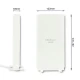 Qoltec Antena 4G LTE dookólna | 2xSMA | 30dBi | Wewnętrzna