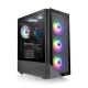 Thermaltake Obudowa - View 200 ARGB*3 Tempered Glass - Czarna