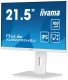 IIYAMA Monitor 21.5 cala ProLite XUB2292HSU-W6 IPS,100Hz,FreeSync,PIVOT,0.4ms,HDMI,  DP,4xUSB(3.2),2x2W,HAS(150mm), Biały