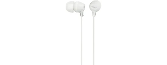 Sony Słuchawki handsfree mikrofon MDR-EX15AP White