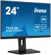 IIYAMA Monitor 23.8 cala ProLite XUB2492QSU-B1 IPS,QHD,USB-C,100Hz,3xUSB(3.2),HDMI,DP  300cd/m2,FreeSync,2x2W,HAS(150mm),PIVOT