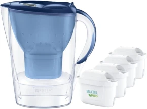 Brita Dzbanek filtrujący 3,5l Marella XL + 4 wkłady Maxtra Pro Pure Performance niebieski