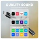 AXAGON ADA-HC Zewnętrzna karta dźwiękowa USB-C 32bit DAC 3.5mm (F) złącze, 384kHz