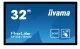 IIYAMA Monitor dotykowy 32 cale TF3215MC-B2 POJ.30PKT.VA.VGA.HDMI.DP.500cd/m2.3000:1/8ms.24/7.7H.IP65(front).PION/POZIOM.200x200mm(vesa)