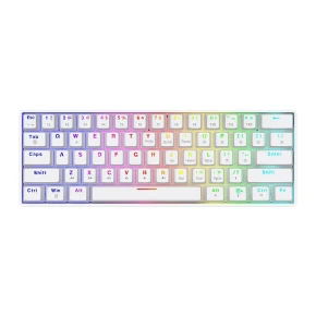 Savio Klawiatura mechaniczna Whiteout X2, Blue Outemu, Hot Swap