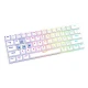 Savio Klawiatura mechaniczna Whiteout X2, Blue Outemu, Hot Swap