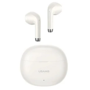 USAMS Słuchawki Bluetooth 5.3 TWS Rhymbo series Beżowe