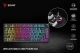 Savio Klawiatura mechaniczna bezprzewodowa PHENIX, Gateron Red Pro, Pudding