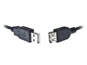 Gembird Przedłużacz USB 2.0 typu AM-AF 4.5m czarny