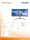 Philips Monitor 34 cale zakrzywiony Evnia 34M2C6500 QD OLED